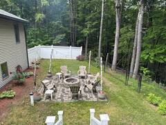 Laconia rental backyard